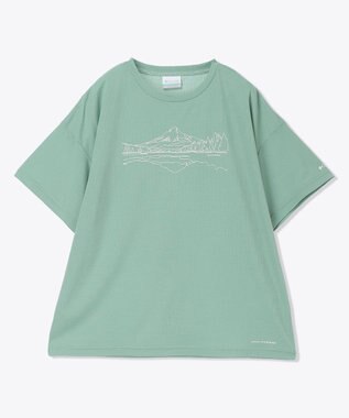 Columbia Columbia/ ウィメンズトレイルラッシュショートスリーブTシャツ /コロンビア Dusty Green