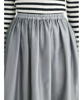 Green Parks ２ｗａｙ　リバーシブルシャイニーチュールスカートII Gray
