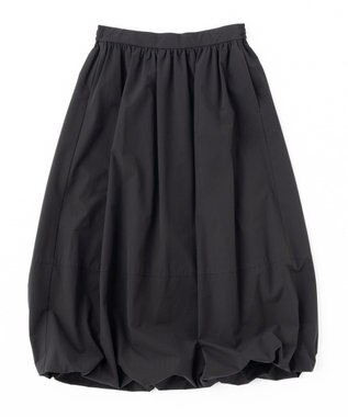 UNFILO 【撥水/軽量/ストレッチ】MOVE TEX バルーンスカート ブラック