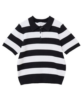 AMERICAN HOLIC アソートニットポロシャツ Border