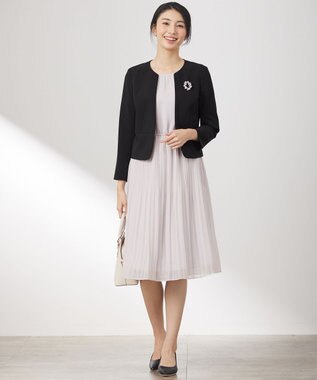 ANY SIS サークルパール調 ブローチ シルバー