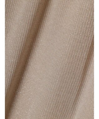 earth music&ecology ラメリブパンツ Silver