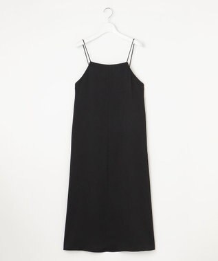 自由区 【カタログ掲載・洗える】ブライトカルゼキャミ ワンピース ブラック