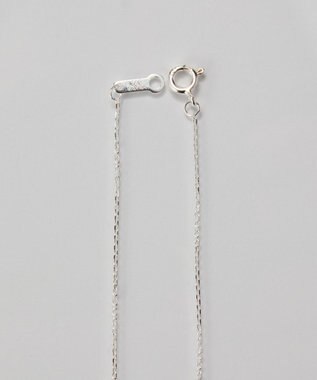 Phoebe 【SV925】シルキーシャインオーバルチェーンネックレス シルバー