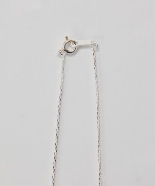 Phoebe 【SV925】シルキーシャインオーバルチェーンネックレス シルバー