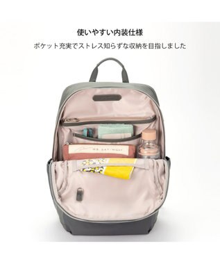 ACE BAGS & LUGGAGE W&.Day/Night ポルク スクエアリュック A4 14.0インチPC 15237 ダブルアンドデイナイト グレー