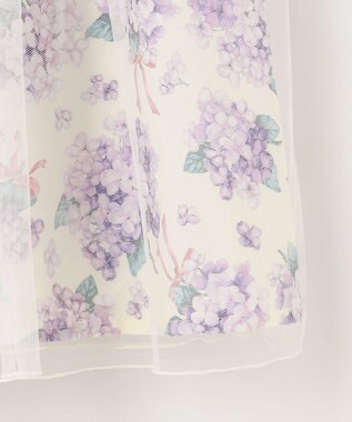 ANY KIDS アジサイ ワンピース ホワイト系