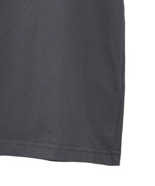 Green Parks ・ＤＯＵＢＬＥ　ＦＬＡＧＳ　ローズチェーン刺繍ＴＥＥ Charcoal Gray