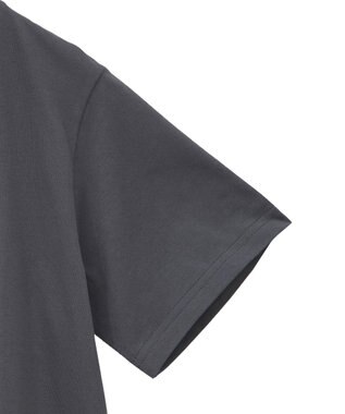 Green Parks ・ＤＯＵＢＬＥ　ＦＬＡＧＳ　ローズチェーン刺繍ＴＥＥ Charcoal Gray