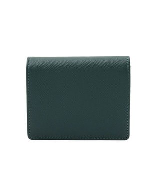 LANVIN en Bleu リュクサンブール 二つ折りコンパクト財布 ディープグリーン