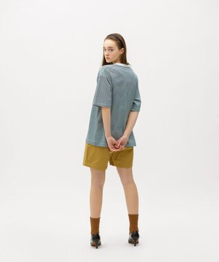 LENO THIN BORDER T-SHIRT / 細ボーダーTシャツ 《UNISEX》 WHITE×NAVY