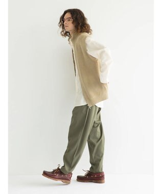 CRAFT STANDARD BOUTIQUE Ｔ／Ｒバンドカラーシャツ Ivory