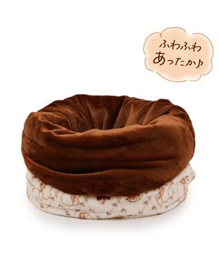 PET PARADISE ディズニー わんわん物語 レディ 遠赤外線  寝袋 筒型 M ベージュ