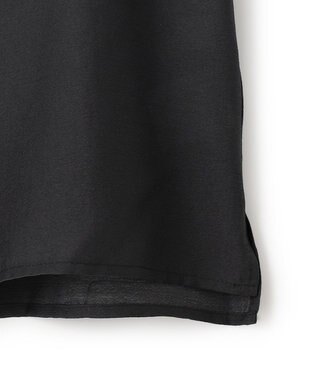 J.PRESS YORK STREET 【WOMEN】シアーショート ブラウス ブラック系