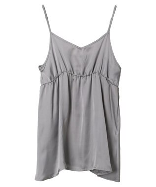 earth music&ecology チュールミニキャミワンピース Gray