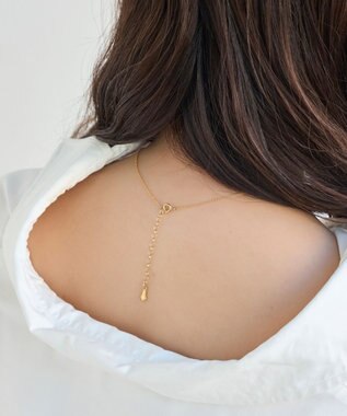 Phoebe ラッキーレターネックレス(パワー) ゴールド