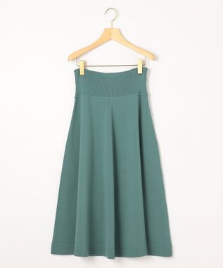 組曲 【セットアップ着用可・WEB限定カラーあり】MINA ニットフレアスカート グリーン系