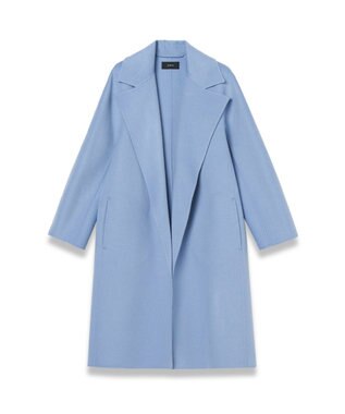 JOSEPH ダブルフェイスカシミヤ　ラップコート Faded Sky