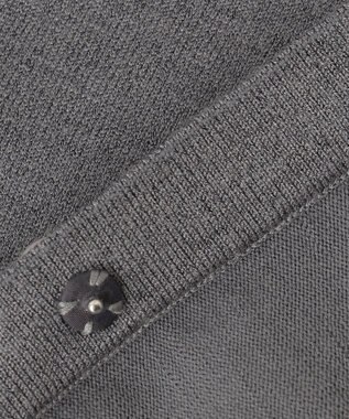 組曲 L 【WEB限定色あり】ELENA パールボタン ニットジャケット 【WEB限定】チャコールグレー系9