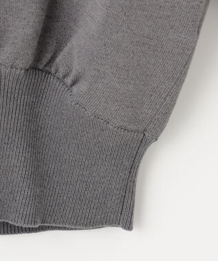 組曲 L 【WEB限定色あり】ELENA パールボタン ニットジャケット 【WEB限定】チャコールグレー系9