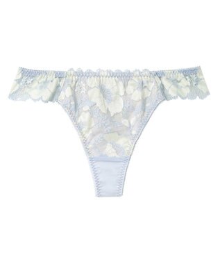 AMPHI Ｔバックショーツ 【BRAGENIC ブラジェニック プラスタイプ】 BMI451とペア アウターにひびきにくい(後ろ身頃) ソング ショーツ PMI551 アンフィ／ワコール ブルー