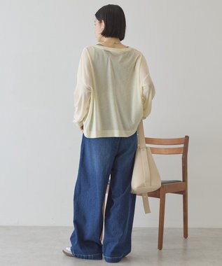 AMERICAN HOLIC シアーカラープルオーバー Yellow