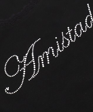 WEGO ロゴレースちびT ブラック