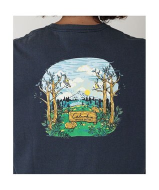 Columbia Columbia/ サンダーマウンテングラフィックショートスリーブTシャツ /コロンビア Collegiate Navy