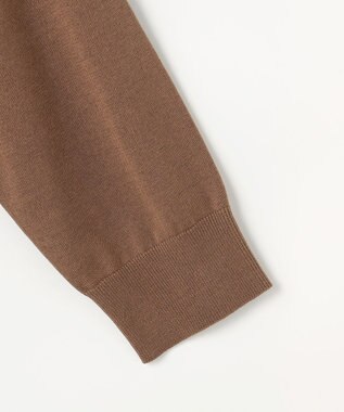 自由区 L 【人気異素材コンビの最新作・前後着用可】タフタコンビ ワンピース ブラウン×ブラック