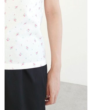 Green Parks アリス／小花ワッペンＴＥＥ Red