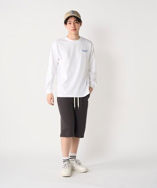 OP／FILA 【Kappa】ウェルネスクラブボーダーロンT ホワイト