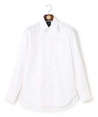 J.PRESS MEN 【定番】【PREMIUM PLEATS / 形態安定】ピンオックス ドレスシャツ / レギュラー ホワイト系
