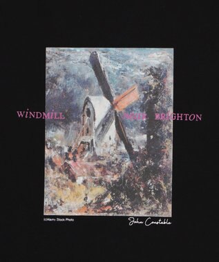 WEGO ARTCOLLECTIONプリントT（SS） ブラック