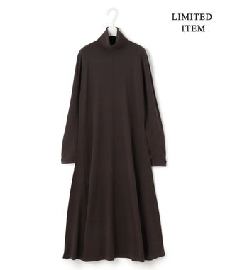 ICB 【WEB限定・洗える】 ヴィスコースハイゲージ ワンピース バーントブラウン系