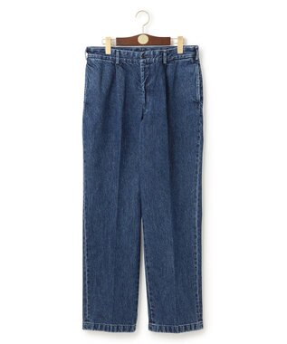 J.PRESS MEN 【J.PRESS ORIGINALS】SHIOTA DENIM Piped Stem１tuck  / Made in Japan ブルー系