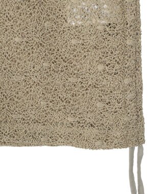 AMERICAN HOLIC レース5分袖カーディガン Beige
