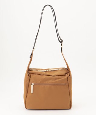 LA BAGAGERIE メタルバックル　ボックスショルダー　Sサイズ チョコ