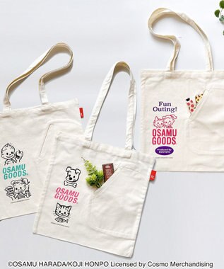 ROOTOTE 6285【オサムグッズ】OE.RC.トールフラット.オサム-C 01：ジル＆キャット