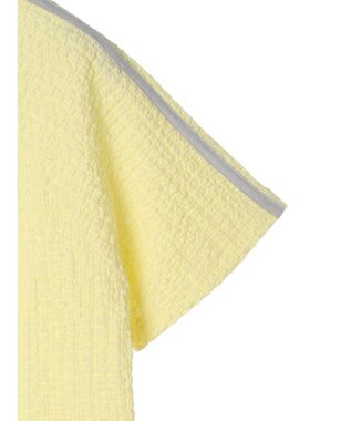 earth music&ecology ラインジャガードプルオーバー Yellow