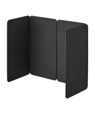 tower マグネットレンジガード タワー 4枚パネル ブラック ブラック