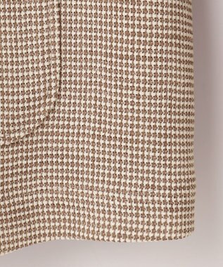 自由区 【洗える】ライトカラミノーカラー ジャケット カーキミックス