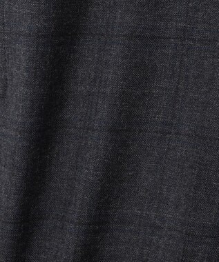 J.PRESS MEN トリートメントウール ストレッチサキソニーチェック スラックス グレー系3