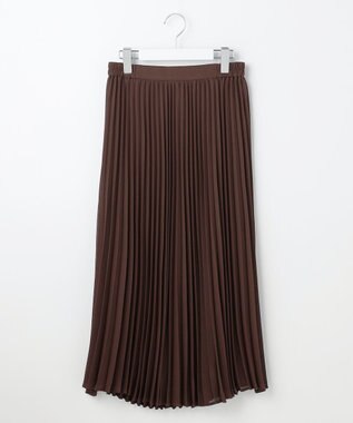 ANY SIS S エアリープリーツ スカート ブラウン