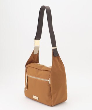 LA BAGAGERIE メタルバックル　ボックスショルダー　Sサイズ チョコ