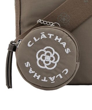 CLATHAS レザン ショルダーバッグ グレージュ