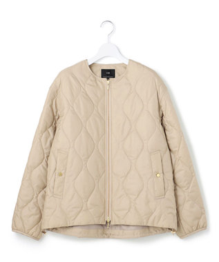 23区 中綿パディング コンパクト アウター ベージュ系