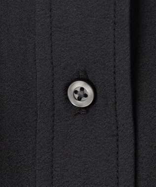 J.PRESS YORK STREET 【WOMEN】シアーショート ブラウス ブラック系