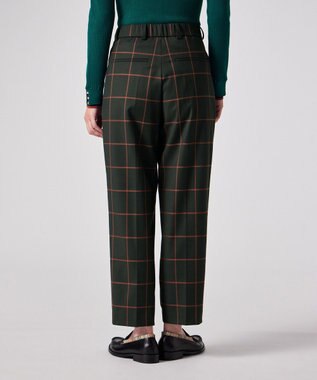 Paul Smith ウィンドウペーン テーパードパンツ カーキ