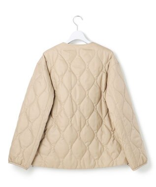 23区 中綿パディング コンパクト アウター ベージュ系