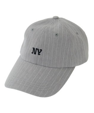 AMERICAN HOLIC NYストライプキャップ Gray